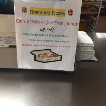 Rolling Pin Donuts - Upgraded Dozen for $13.50 plus 1 free donut - Donuts Near Me - San Bruno, California Rolling Pin Donuts - Upgraded Dozen for $13.50 plus 1 free donut - Donuts Near Me - San Bruno, California