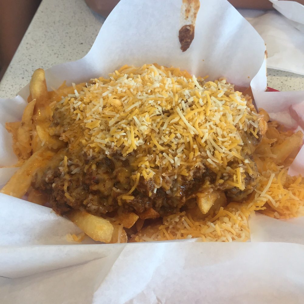 Burger Basket - Small chili cheese fries - Burgers Near Me - Corona, California Burger Basket - Small chili cheese fries - Burgers Near Me - Corona, California