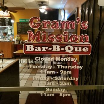 Gram's Mission BBQ - Grams - Soul Food Near Me - Riverside, California