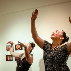 Riverside Art Museum Feature - Honoring Polynesian businesses in Riverisde, CA - Kalei Fritz, Elaine Talamaivao