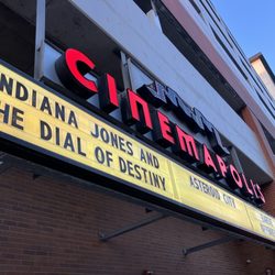 Cinemapolis - Marquee on the main street side