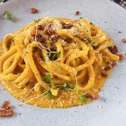 Pumpkin bucatini Pumpkin bucatini