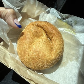 Pullman Bread - Beef curry bun before my assault. Fresh out of the oven. - Japanese Near Me - Enterprise, Nevada