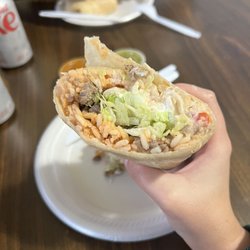 Taqueria Jimenez - Super burrito - beef steak