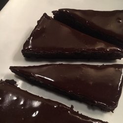 The Dish Cafe - Chocolate Mirror Cake!