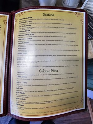 Menu photo 1 Colonial Mexican Restaurant Coquille, OR Menu photo 1 Colonial Mexican Restaurant Coquille, OR