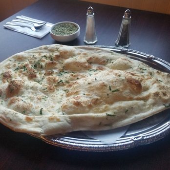 5 Rivers Indian Cuisine - Garlic Nan - Indian Near Me - Everett, Washington