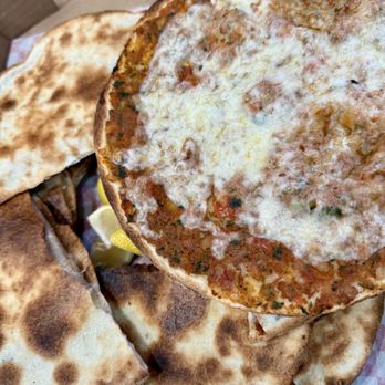 Karas USA - Lahmajoun with Cheese - Barbeque Near Me - Van Nuys, California Karas USA - Lahmajoun with Cheese - Barbeque Near Me - Van Nuys, California