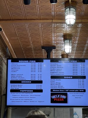 Menu photo 2 Uncle Sam's Pizza New York, NY Menu photo 2 Uncle Sam's Pizza New York, NY