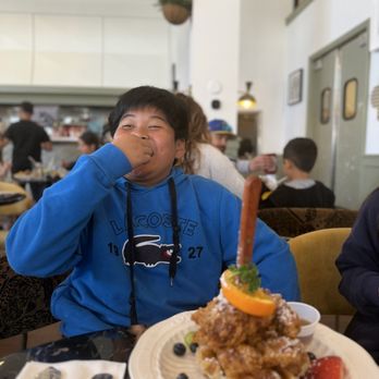 Whisper - He loved the chicken. We ordered Sweet & Salt for him. - Breakfast & Brunch Near Me - San Mateo, California Whisper - He loved the chicken. We ordered Sweet & Salt for him. - Breakfast & Brunch Near Me - San Mateo, California