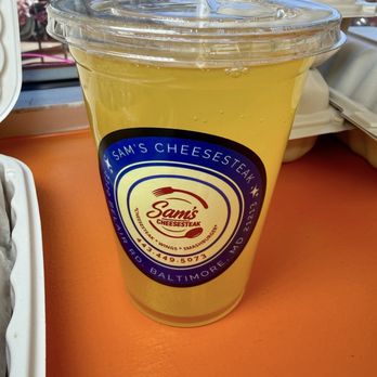 Sam’s Cheesesteak - Passionfruit Lemonade - Fast Food Near Me - Baltimore, Maryland Sam’s Cheesesteak - Passionfruit Lemonade - Fast Food Near Me - Baltimore, Maryland