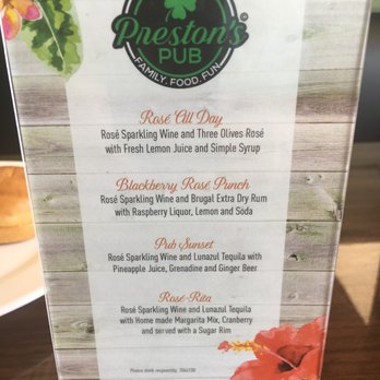 Preston's Pub - menu at Preston's Pub - American Near Me - Manassas Park, Virginia Preston's Pub - menu at Preston's Pub - American Near Me - Manassas Park, Virginia