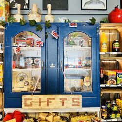 Emma's Tea Spot - Store display and items for sale
