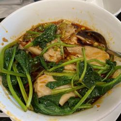 Wonton in chilly oil