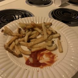 Limp undercooked fries