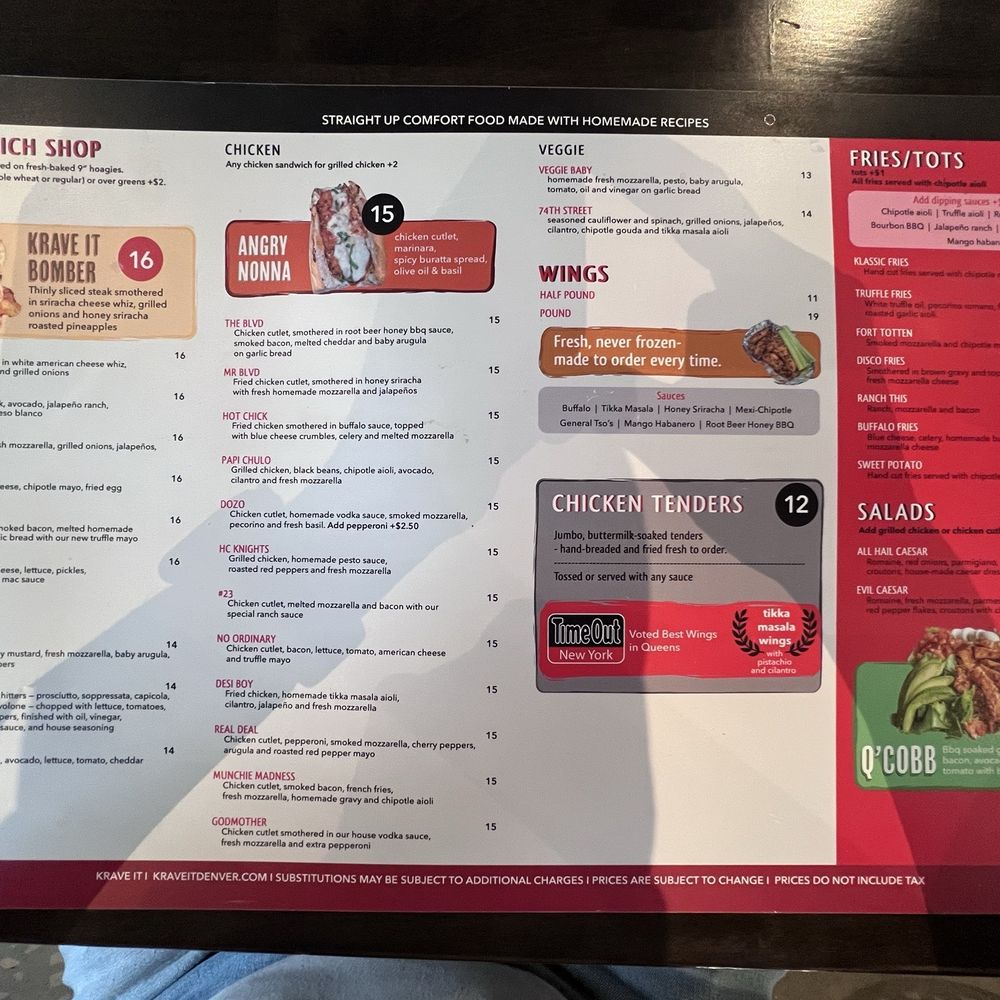 Menu Menu