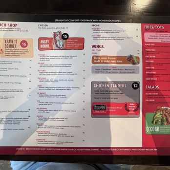 Krave It Pizza & Sandwich Joint & Bar - Menu - Pizza Near Me - Denver, Colorado