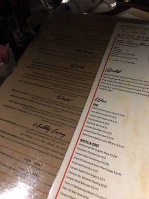 Menu photo 5 Altland House Grill & Pub Abbottstown, PA