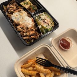 Taza Mediterranean - Beef Shawarma Plate