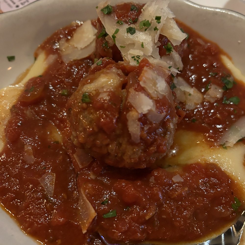 Taverna - Mama's meatball appetizer- delicious! Just like my Italian mom in law's! - Italian Near Me - Newark, Delaware