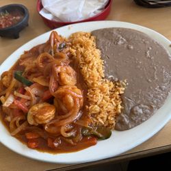 Taco Mexico Restaurant - Shrimp a la Diabla