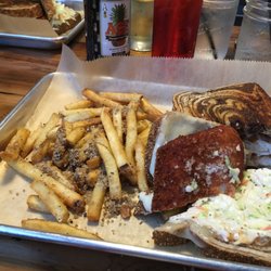 Oh Brother's - Walleye Ruben and Truffle Fries!