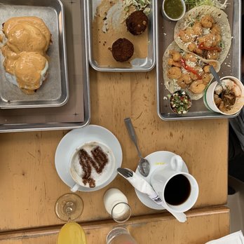 Memphis Cafe - Southern Eggs Benedict, Popcorn Shrimp Tacos, Southern Crab Cakes - Southern Near Me - Costa Mesa, California