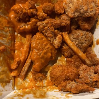 Buffalo Wild Wings - a close up of a basket of buffalo wings - Chicken Wings Near Me - Sparks, Nevada