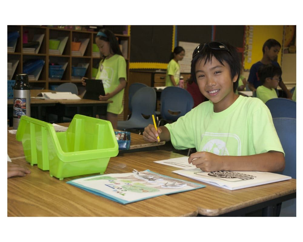 Adventures in Writing Camp - Millbrae Logo