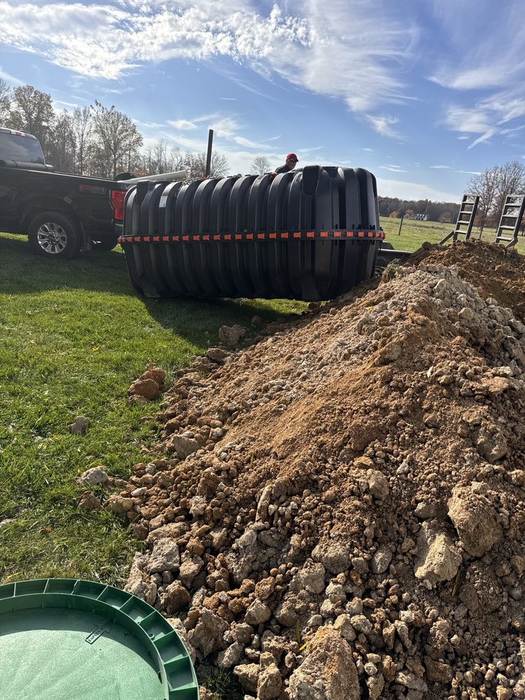 Slide of Lehman Drain & Septic