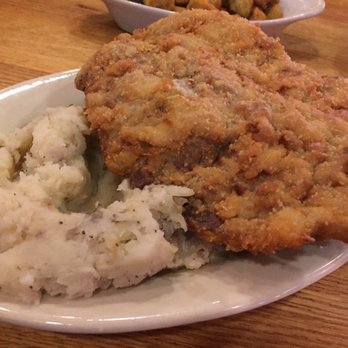 Texaz Grill - Chicken fried steak. The serving size is good for two people. - Steakhouses Near Me - Phoenix, Arizona