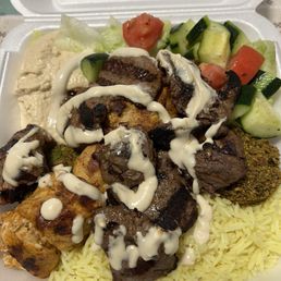 Lamb and Chicken Plate