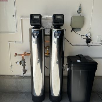 ICON Water - Whole house water filtration system with water softener brine tank. - Water Purification Services Near Me ICON Water - Whole house water filtration system with water softener brine tank. - Water Purification Services Near Me