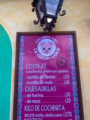 Menu photo 4 La Cochi-Loka Playa del Carmen, ROO Menu photo 4 La Cochi-Loka Playa del Carmen, ROO