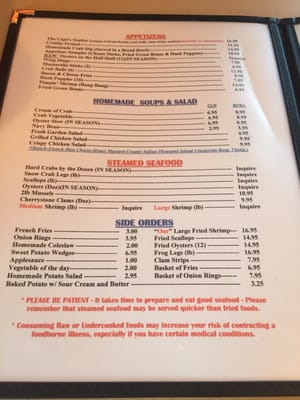 Menu photo 7 Captain Leonards Mechanicsville, MD Menu photo 7 Captain Leonards Mechanicsville, MD