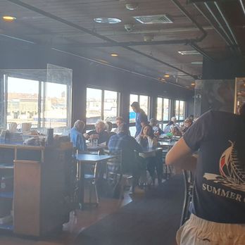 Boston Sail Loft - Interior is mostly a long corridor with limited seating. - Bars Near Me - Boston, Massachusetts Boston Sail Loft - Interior is mostly a long corridor with limited seating. - Bars Near Me - Boston, Massachusetts
