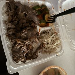 Bbq Beef (bulgogi) Lunch Plate