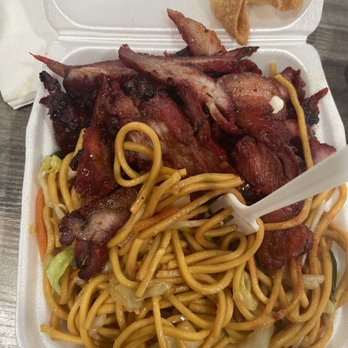 Tasty Goody Express - Combo 1: BBQ pork chow mein - Chinese Near Me - Montclair, California