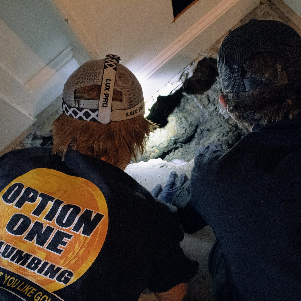 Slide of Option One Plumbing - Charlotte