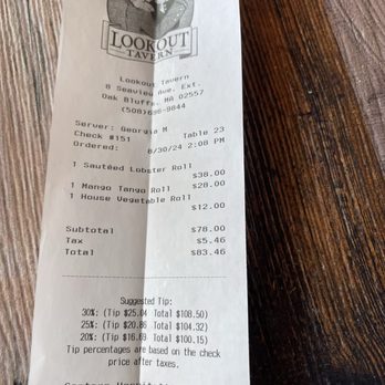 Lookout Tavern - Pricing - Seafood Near Me - Oak Bluffs, Massachusetts Lookout Tavern - Pricing - Seafood Near Me - Oak Bluffs, Massachusetts