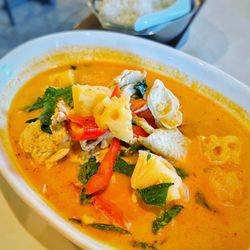 Eat Thai Cuisine - 36. Pineapple Curry with Chicken