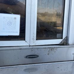 When employees cannot see or don't care to wash the pick up window it signals to perhaps the inside it's just as dirty