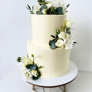 Whipped Bake Shop - Natural 2 tier cake - Cupcakes Near Me Whipped Bake Shop - Natural 2 tier cake - Cupcakes Near Me