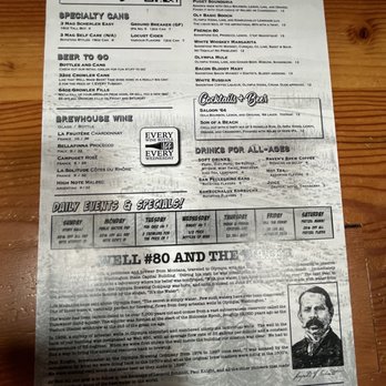 Well 80 Brewhouse - Brewpubs Near Me - Olympia, Washington