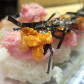 一寿司 - Fatty Tuna with Uni - Sushi Bars Near Me - Hong Kong, HK