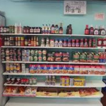 The Fish Keg - Shelves of pickles and sauces - Seafood Near Me - Chicago, Illinois