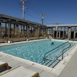 The Rockaway Hotel - Winter pool set up