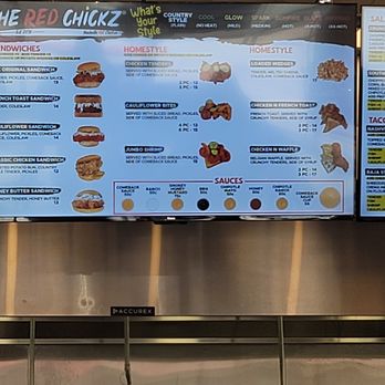 The Red Chickz - Menu - Chicken Shop Near Me - Carlsbad, California