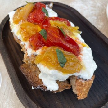 Terra - Straciatella toast - Italian Near Me - Santa Clara, California