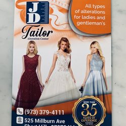 J D Custom Tailor & Tuxedo Rental